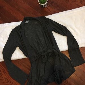 Charlotte Russe Gray Cardigan